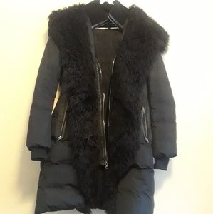 Mackage Adora 100% Shearling Coat